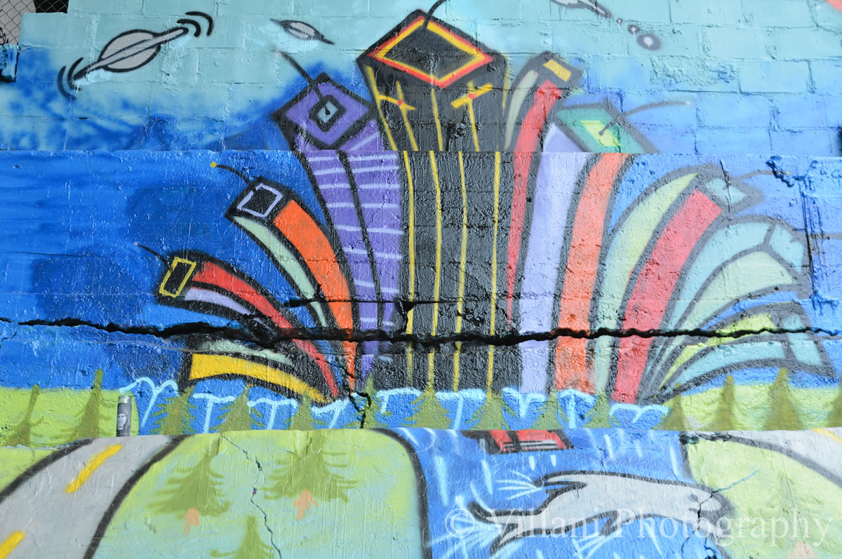 Graffiti in Portland, Oregon