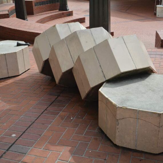 Pioneer Courthouse Square in Portland, Oregon