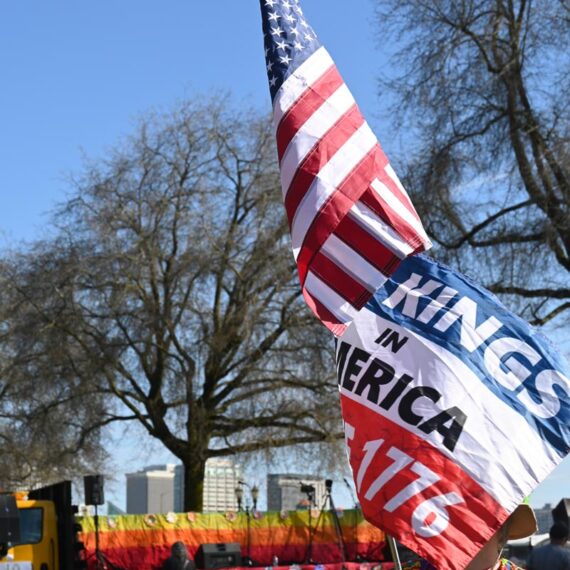 No Kings Day, Portland, Oregon